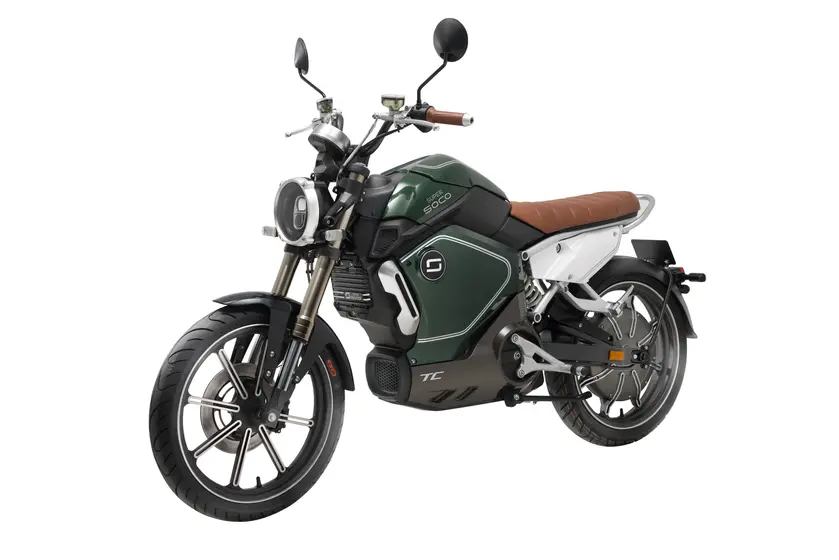 SUPER SOCO TC ELECTRIC MOTORCYCLE GREEN-0