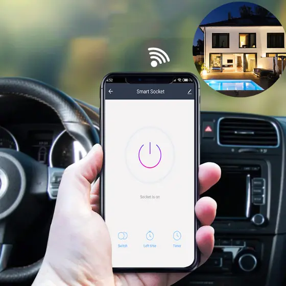 MOYE VOLTAIC WIFI SMART SOCKET WITH USB PORTS-9