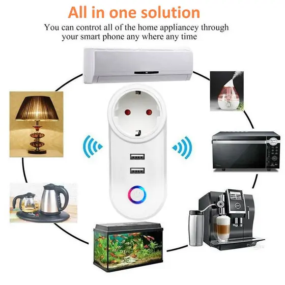 MOYE VOLTAIC WIFI SMART SOCKET WITH USB PORTS-13