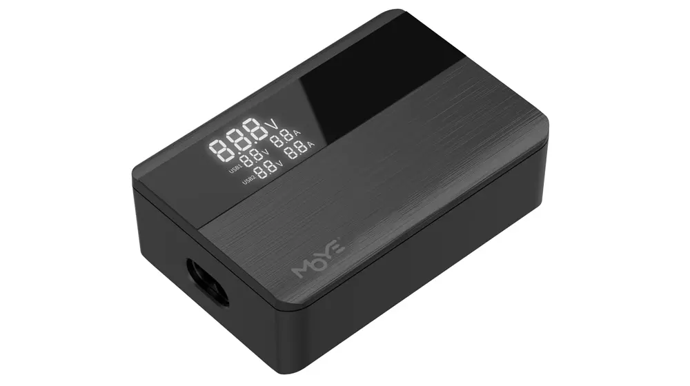 MOYE VOLTAIC SUPER FAST CHARGER 65W + USB C CABLE 1m-1