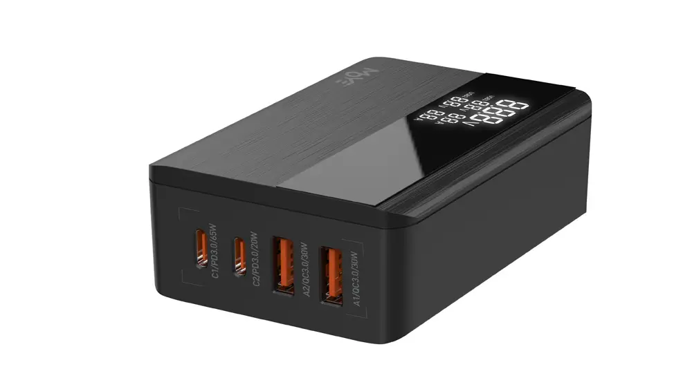 MOYE VOLTAIC SUPER FAST CHARGER 65W + USB C CABLE 1m-3