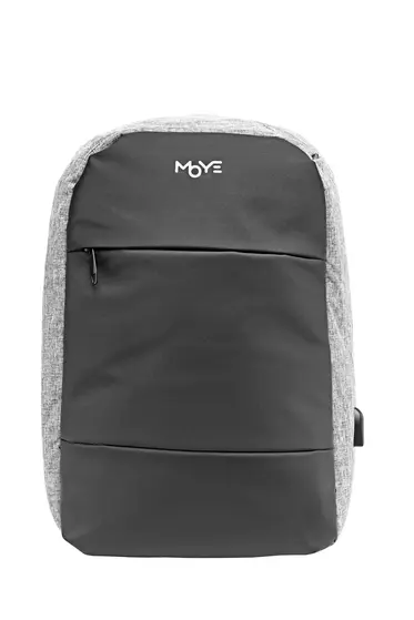 MOYE TRAILBLAZER 15.6" BACKPACK GREY/BLACK O6-1