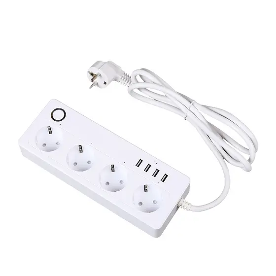 MOYE VOLTAIC SMART POWER STRIP V2 4 EU PLUGS + 4 USB PLUGS 3680W 16A-0