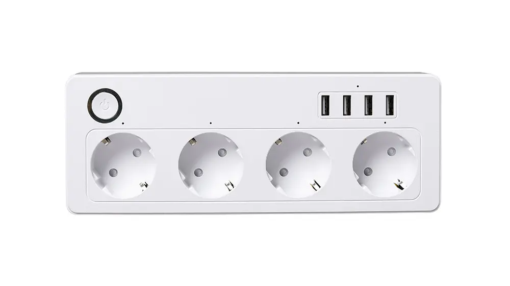 MOYE VOLTAIC SMART POWER STRIP V2 4 EU PLUGS + 4 USB PLUGS 3680W 16A-1