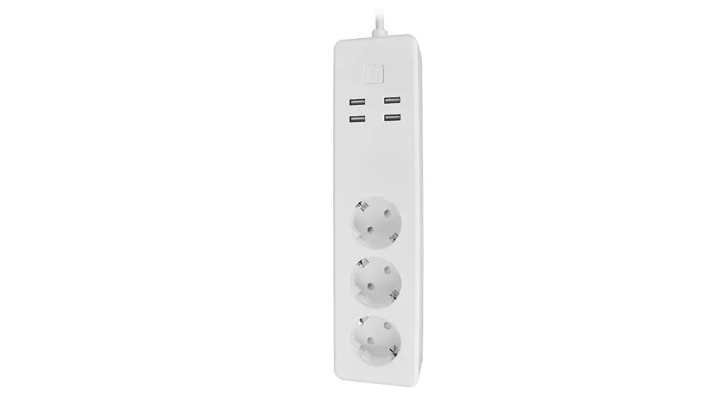 MOYE VOLTAIC SMART POWER STRIP 3 EU PLUGS + 4 USB PLUGS 3680W 16A-1