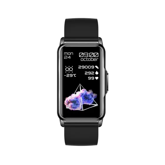 MOYE KRONOS FIT BUDDY SMART BAND - BLACK-2