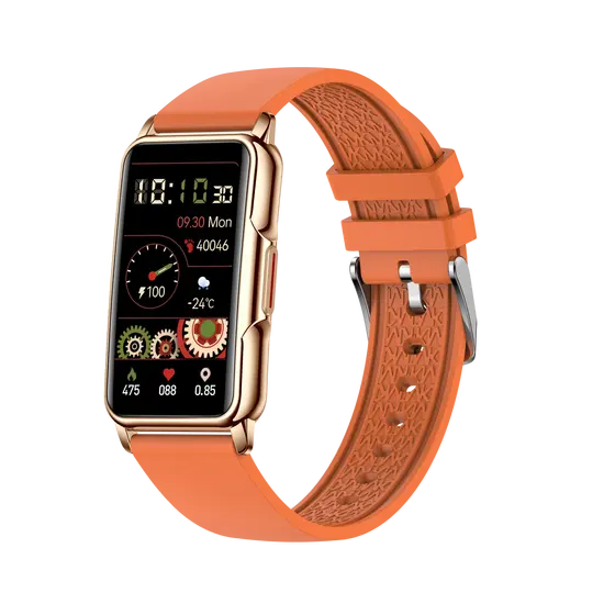 MOYE KRONOS FIT BUDDY SMART BAND - ORANGE-11