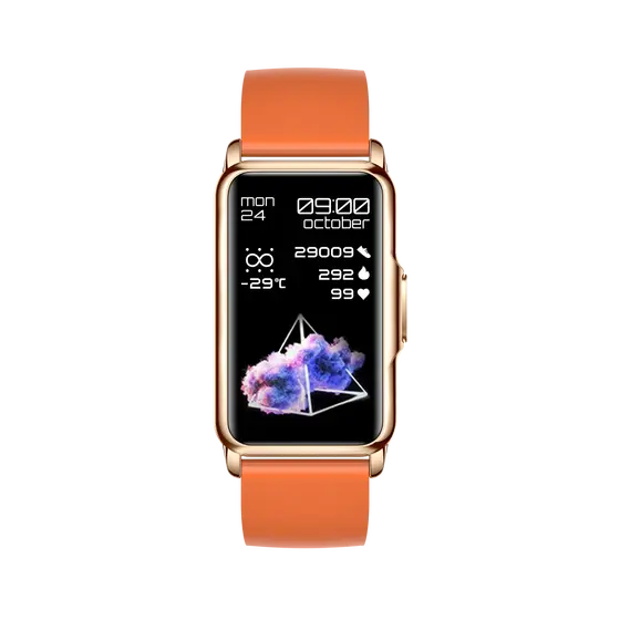 MOYE KRONOS FIT BUDDY SMART BAND - ORANGE-2
