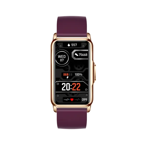 MOYE KRONOS FIT BUDDY SMART BAND - PURPLE-0