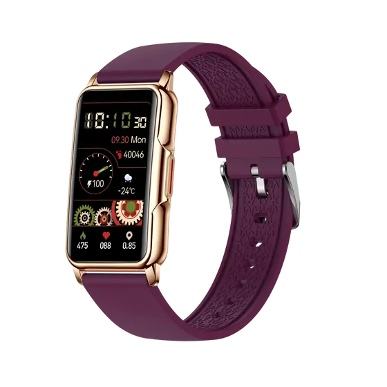 MOYE KRONOS FIT BUDDY SMART BAND - PURPLE-11