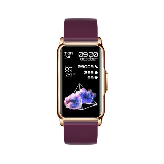 MOYE KRONOS FIT BUDDY SMART BAND - PURPLE-2
