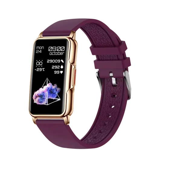 MOYE KRONOS FIT BUDDY SMART BAND - PURPLE-7