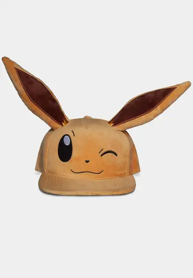 DIFUZED POKEMON - WINKING EEVEE PLUSH SNAPBACK-0