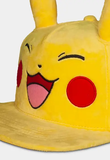 DIFUZED POKEMON - HAPPY PIKACHU PLUSH SNAPBACK-2