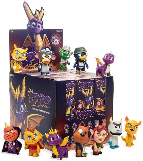 KIDROBOT SPYRO THE DRAGON MINI SERIES-0