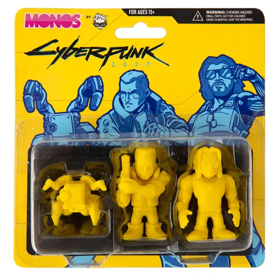 JINX Cyberpunk 2077 Monos Silverhand Set - Series 1 Yellow-0