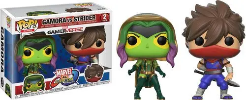 POP! Figura 2-PACK: CAPCOM VS. MARVEL: GAMORA VS STRIDER-1