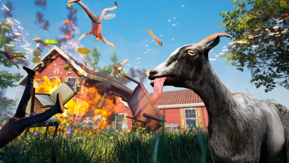 Goat Simulator: Remastered (Playstation 5)-1