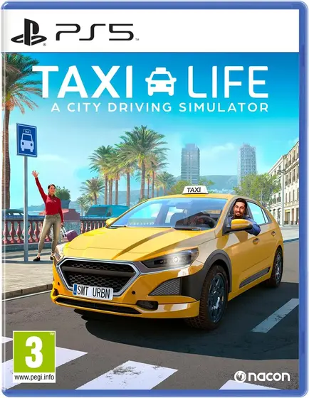 Taxi Life: A City Driving Simulator (Playstation 5)-0