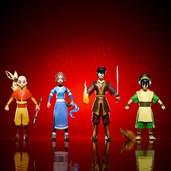 NOBLE COLLECTION NICK - AVATAR THE LAST AIRBENDER - AANG BENDYFIG-9