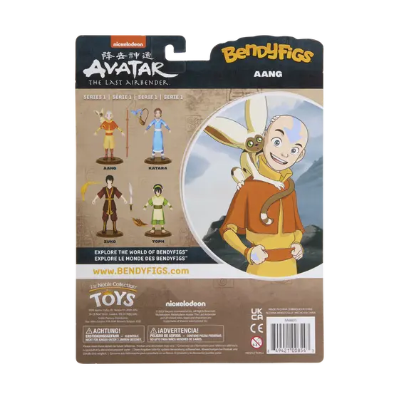 NOBLE COLLECTION NICK - AVATAR THE LAST AIRBENDER - AANG BENDYFIG-8