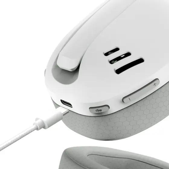 HEADSET - REDRAGON IRE H848 WIRELESS - GREY-5