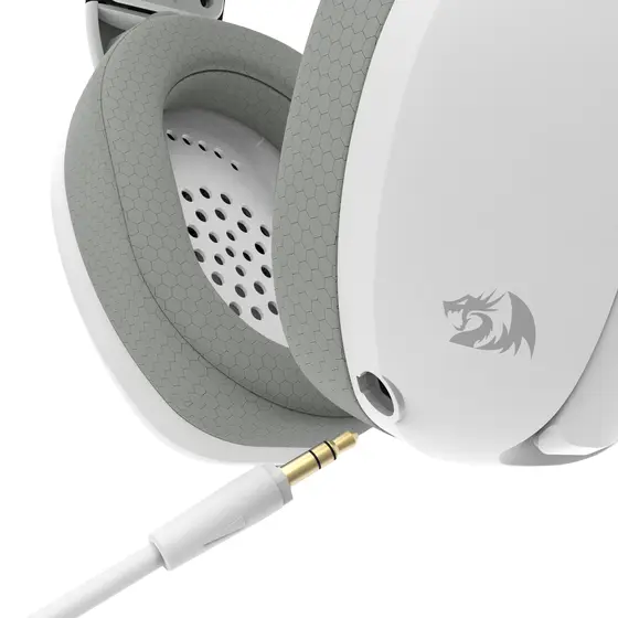 HEADSET - REDRAGON IRE H848 WIRELESS - GREY-6