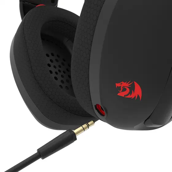HEADSET - REDRAGON IRE H848 WIRELESS - BLACK-4