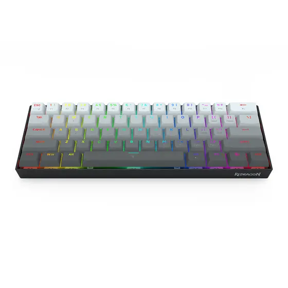 KEYBOARD - REDRAGON FIZZ K617 RGB WIRED BLACK MAGNETIC-6