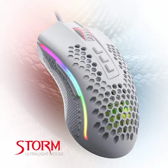MOUSE - REDRAGON STORM M808W-RGB GAMING MOUSE-5