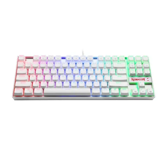 KEYBOARD - REDRAGON KUMARA K552-2 RGB MECHANICAL WHITE-7
