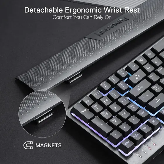 KEYBOARD - REDRAGON SHIVA PRO K515-RGB WIRELESS-10