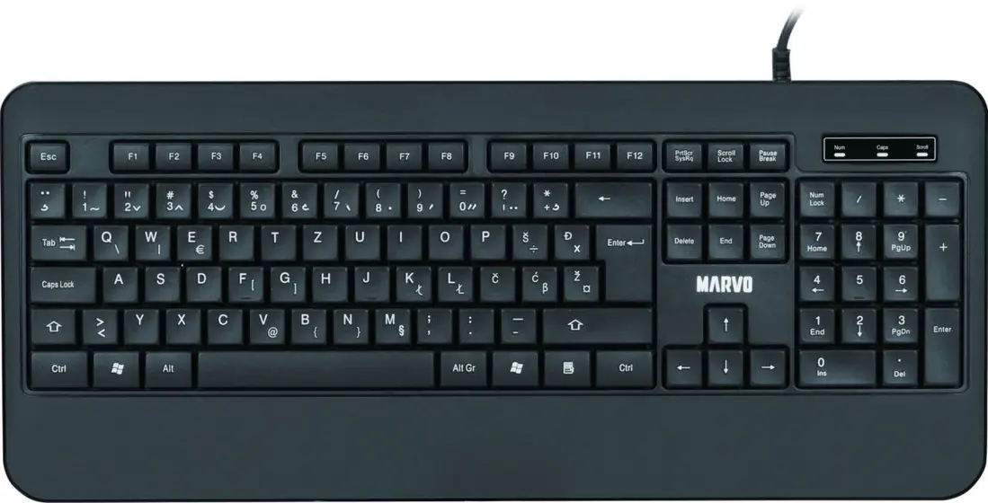 MARVO KB008 HR WIRED KEYBOARD-0