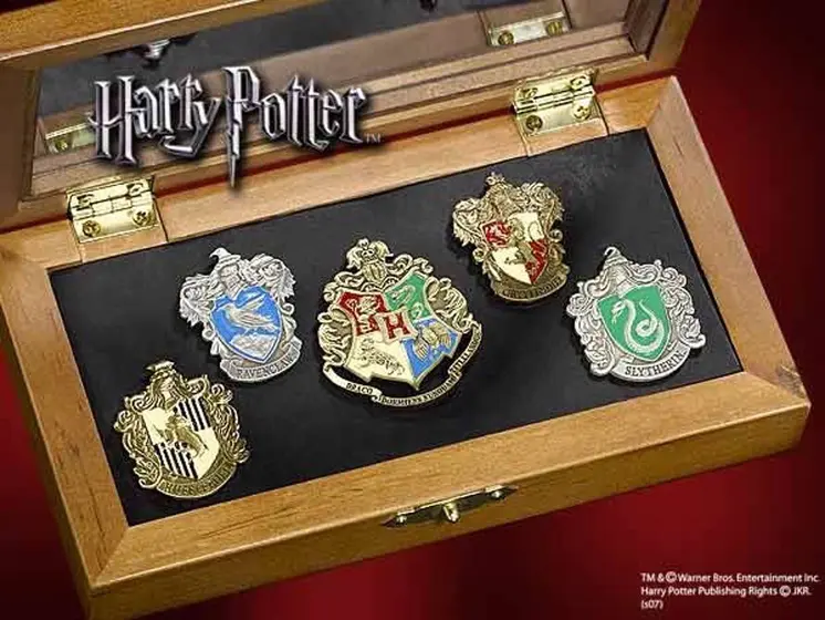 NOBLE COLLECTION - HARRY POTTER - PINS - HOGWARTS HOUSE-1