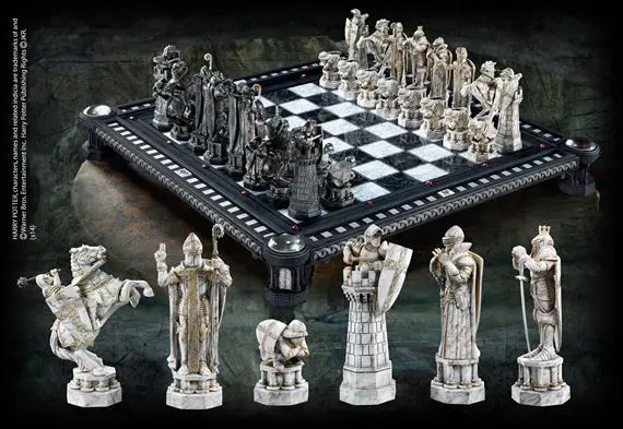 NOBLE COLLECTION - HARRY POTTER - COLLECTABLES - FINAL CHALLENGE CHESS SET-0