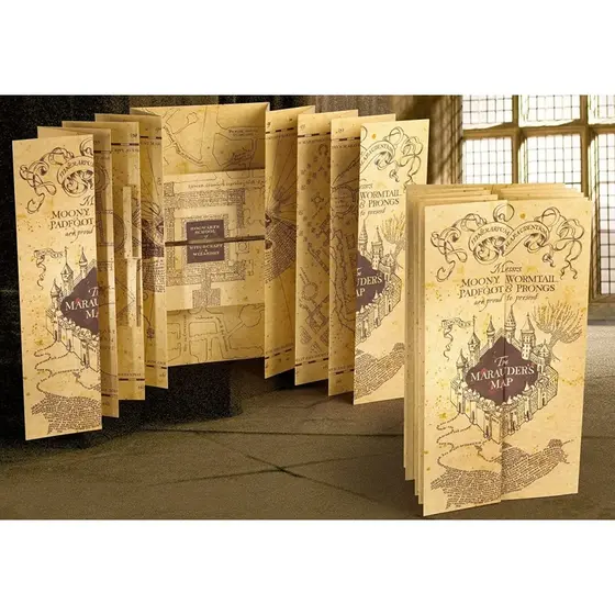 NOBLE COLLECTION - HARRY POTTER - MARAUDER'S MAP-0