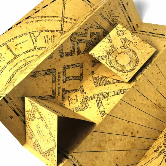 NOBLE COLLECTION - HARRY POTTER - MARAUDER'S MAP-2