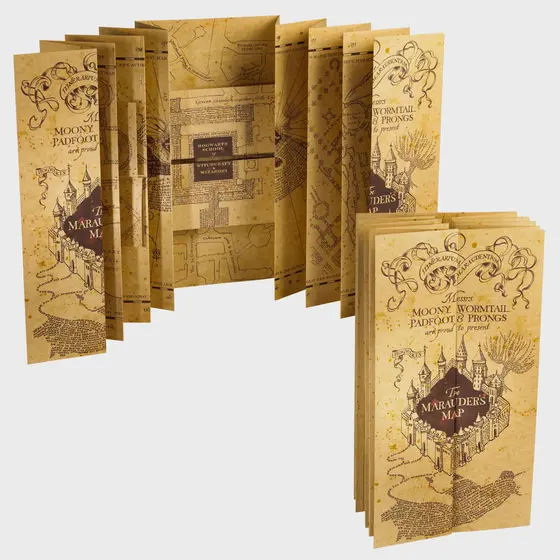 NOBLE COLLECTION - HARRY POTTER - MARAUDER'S MAP-3