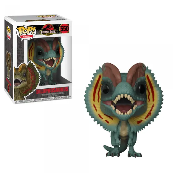 FUNKO POP MOVIES: JURASSIC PARK - DILOPHOSAURUS W/CHASE-2