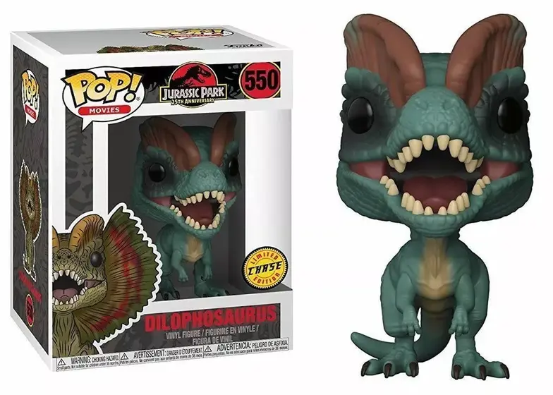 FUNKO POP MOVIES: JURASSIC PARK - DILOPHOSAURUS W/CHASE-4