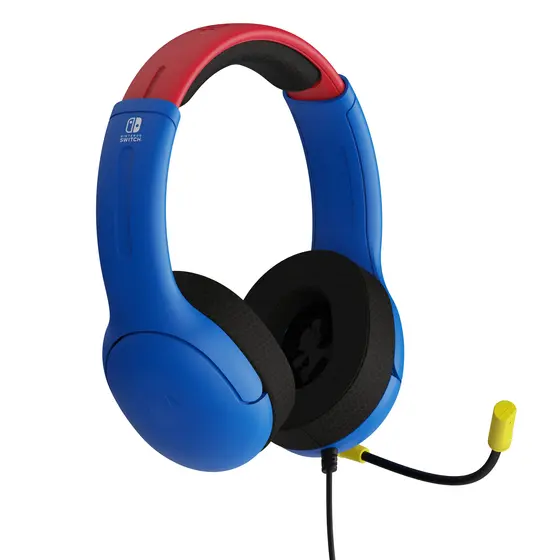 PDP NINTENDO SWITCH AIRLITE WIRED HEADSET MARIO-5