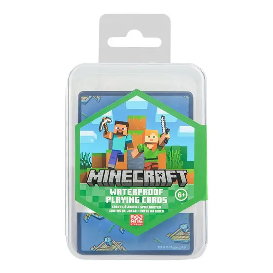 PALADONE MINECRAFT WATERPROOF PLAYING CARDS-0