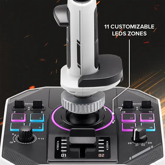 THRTUSTMASTER SOL-R 1 FLIGHTSTICK WW PC-9