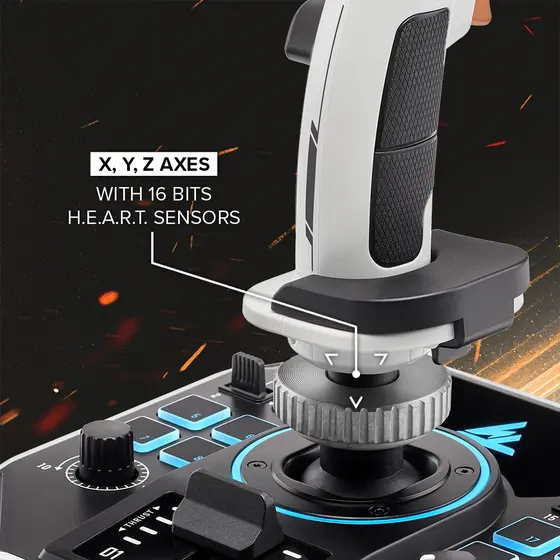 THRTUSTMASTER SOL-R 1 FLIGHTSTICK WW PC-7
