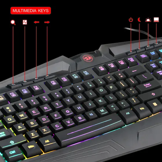 SET - REDRAGON COMBO S101-BA (4in1)-6