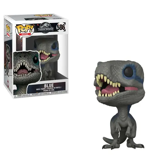 FUNKO POP MOVIES: JURASSIC WORLD 2 - BLUE (NEW POSE)-1