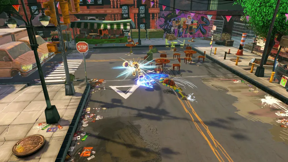 Teenage Mutant Ninja Turtles: Mutants Unleashed (Playstation 4)-4