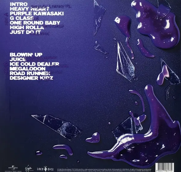 LOCO DICE - Purple Jam (Limited Purple Vinyl) LP-0