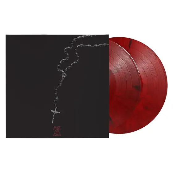 MY CHEMICAL ROMANCE - Three Cheers For Sweet Revenge (Red & Black Marble) LP2-0