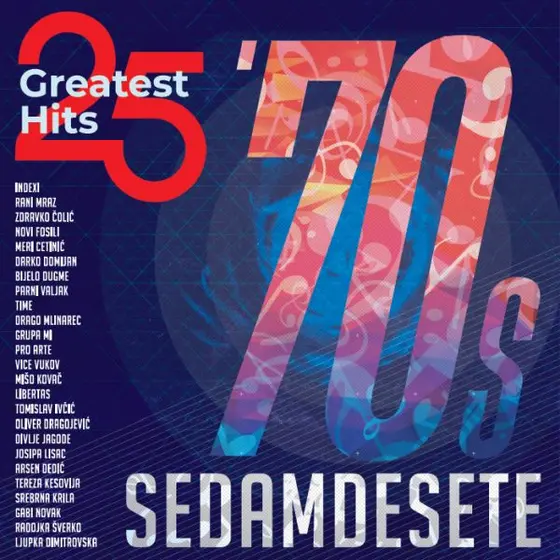 RAZNI IZVOÐACI - 25 Greatest Hits: Sedamdesete LP2-0